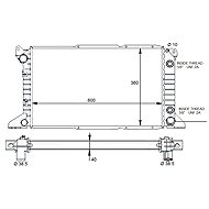 NRF Radiator, engine cooling 59132 - Car cooler