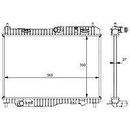 NRF Radiator, engine cooling 59134 - Car cooler