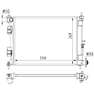NRF Radiator, engine cooling 59263 - Car cooler