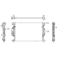 NRF Radiator, engine cooling 59284 - Car cooler