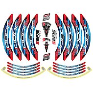SEFIS PREMIUM ST 1 kétrészes kerékmatrica motorkerékpárhoz, S1000R - Kerék matrica