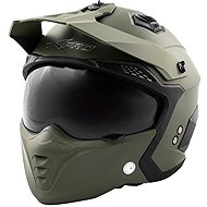 A-PRO ALIEN GN - green modular helmet XL - Motorbike Helmet