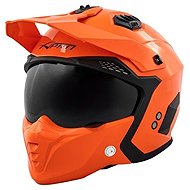 A-PRO ALIEN OR - orange modular helmet XL - Motorbike Helmet