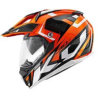 KAPPA KV30 ENDURO GRAYER - enduro orange moto helmet S - Motorbike Helmet