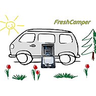 FreshCamper - Odour extractor from cassette toilets - white - Toilet Accessory