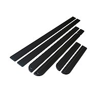RIDER side door protection strips for VW T-5, 2003-2015, long version - Car Door Sill Plate