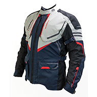 Cappa Racing Enzo - men's, textile, blue / red - Motorcycle Jacket