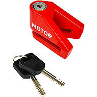 RACCEWAY Disc brake lock 5,5 red - Motorcycle Lock
