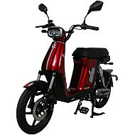 RACCEWAY E-babeta II, Wine Red - Electric Moped