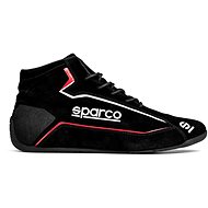 Sparco Závodní semišové boty Slalom+, homologace FIA, barva černá, velikost 43 - Racing Boots
