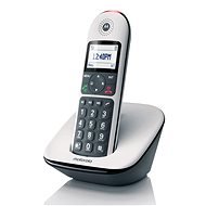 Motorola CD5001 White Senior – BigKeys – Earing compatible - Telefón na pevnú linku