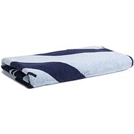 MÖVE BEACH Beach towel with flower 80 × 200 cm, blue-turquoise - Bath Towel