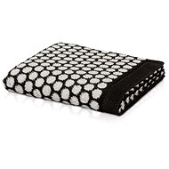 Möve GRAPHIC PUNKTE osuška s lemem 80x150 cm ivory/black - Bath Towel