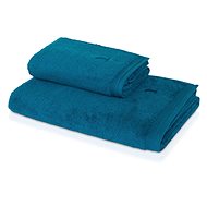 Möve SUPERWUSCHEL velká osuška 100x160 cm modrá laguna - Bath Towel