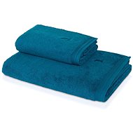 Möve SUPERWUSCHEL saunová osuška 80x200 cm modrá laguna - Bath Towel