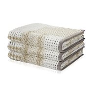 Möve RELAX osuška 80x150 cm, béžový patchwork + - Bath Towel