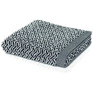 Möve BROOKLYN osuška rybí kost 80x150 cm černá - Bath Towel
