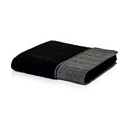 Möve BROOKLYN osuška s bordurou 80x150 cm černá - Bath Towel
