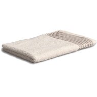 Möve WELLNESS towel with chenille natural 30x50 cm - Towel