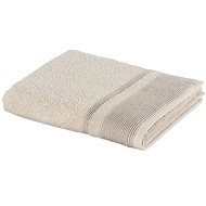 Möve Towel pearl structure with chenille WELLBEING, colour nature, 50 x 100 cm - Towel