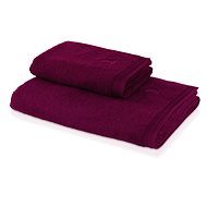 Möve SUPERWUSCHEL towel 30x30 cm cranberry - Towel