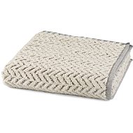 Möve FISCHGRAT herringbone towel 50 x 100 cm beige + - Towel
