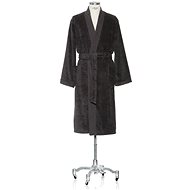 Möve Cotton bathrobe LOFT dark grey M - Bathrobe