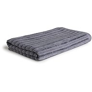 MÖVE Monochrome Stripes bath towel 67×140cm, stone - Bath Towel