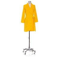 Bath & Beauty terry bathrobe for women, yellow, size 40 - Bathrobe