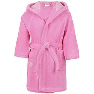 MÖVE Hearts Hooded bathrobe pink, size 92 - Bathrobe