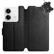 Leather Mobiwear flip for Xiaomi Redmi Note 13 5G - Black - L_BLS - Phone Case