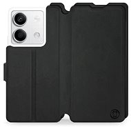 Mobiwear Soft Touch flip pro Xiaomi Redmi Note 13 5G - Černé - Phone Case