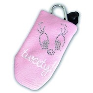 TWEETY Calzino Diamanti růžové - Phone Case