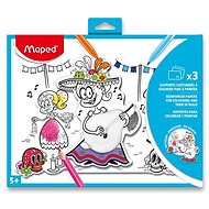 MAPED omalovánky s 3D efektem - Creative Kit