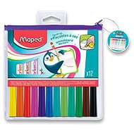Maped Marker'Peps Fun Colours 12 Farben - Marker-Set