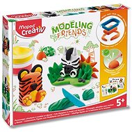 MAPED Modeling Friends - Wild creative set - Modelling Clay