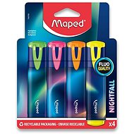 MAPED Fluo Peps Nightfall Teens, 4 colours - Highlighter