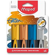 MAPED Fluo Peps Glitter Metal, 4 colours - Highlighter