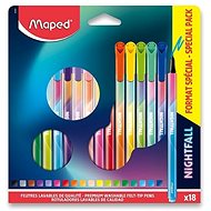 MAPED Color´Peps Nightfall Teens 18 barev - Fixy