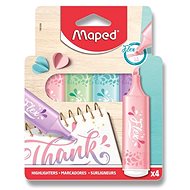 MAPED Fluo Peps Pastel, 4 colours - Highlighter