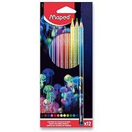 MAPED Deepsea Paradise, trojhranné, 12 barev - Színes ceruza