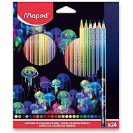 MAPED Deepsea Paradise, trojhranné, 24 barev - Színes ceruza