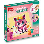 MAPED Paint by number - Cat and Rabbit - Painting by Numbers