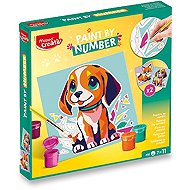 MAPED Paint by number - Dog and fox - Painting by Numbers