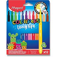 MAPED Long Life 2.0, 12 colours - Felt Tip Pens