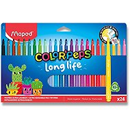 MAPED Long Life 2.0, 24 colours - Felt Tip Pens