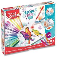 MAPED Blowpen Art, 24 colours - Creative Kit