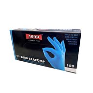 Nitrile-vinyl gloves without powder 100pcs - size. S - Cleaning Gloves