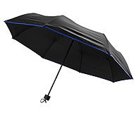 MPM Quality Hommy - black with blue stripe - Umbrella