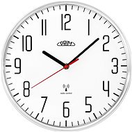 PRIM Radio Mavis - silver and white - Wall Clock